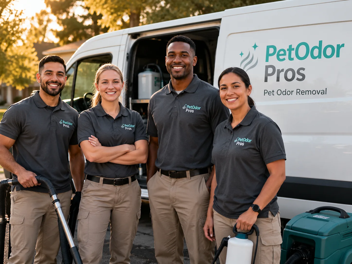 Pet Odor Removal team serving Churchton, MD